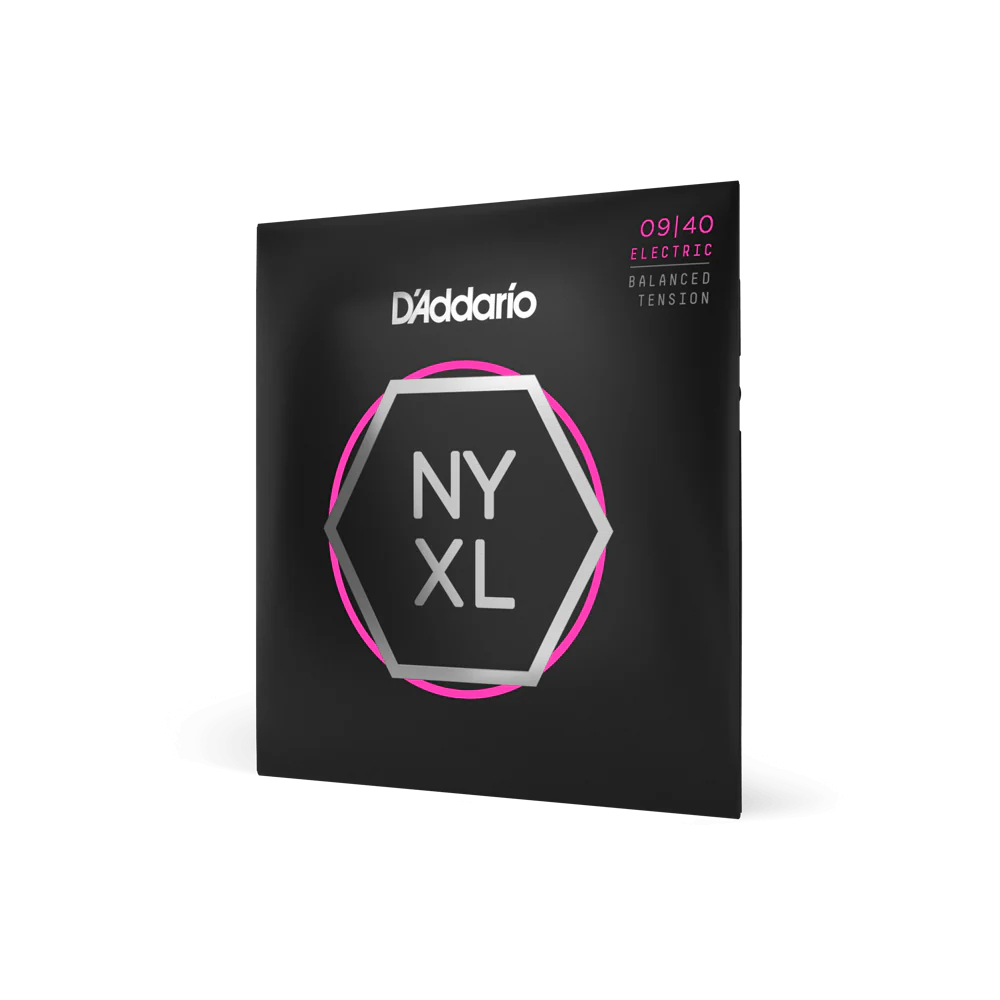 D'Addario NYXL0940BT Premium Electric Guitar Strings 09-40 Super Light Balanced Tension - Deccan Retail