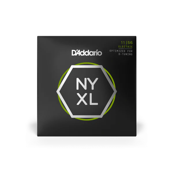 D'Addario NYXL1156 Premium Electric Guitar Strings 11-56 Medium Top/Extra Heavy Bottom - Deccan Retail