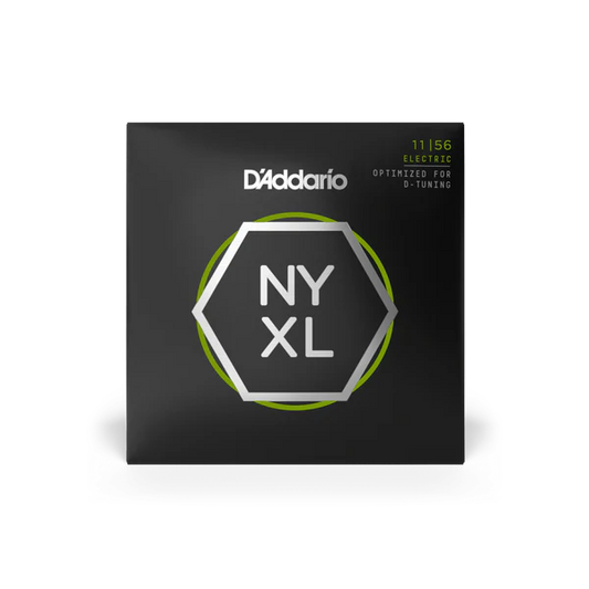 D'Addario NYXL1156 Premium Electric Guitar Strings 11-56 Medium Top/Extra Heavy Bottom - Deccan Retail