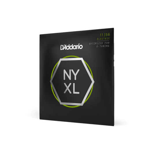 D'Addario NYXL1156 Premium Electric Guitar Strings 11-56 Medium Top/Extra Heavy Bottom - Deccan Retail
