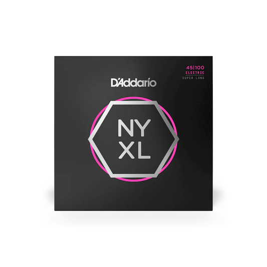 D'Addario NYXL45100SL Premium Super Long Scale Bass Strings 45-100 Regular Light