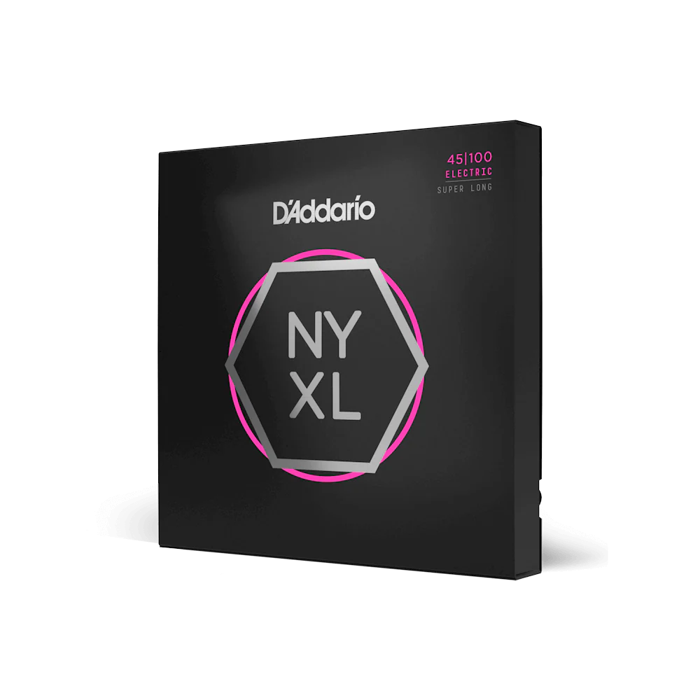 D'Addario NYXL45100SL Premium Super Long Scale Bass Strings 45-100 Regular Light