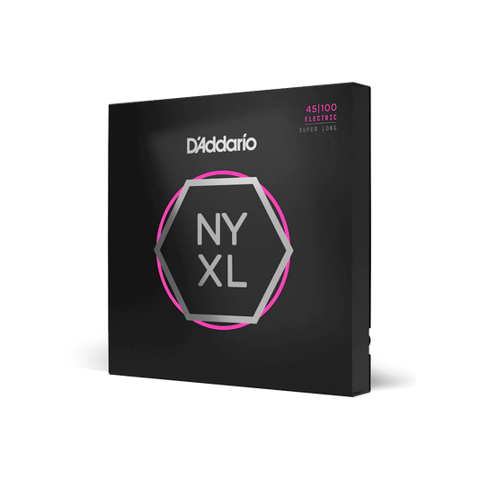 D'Addario NYXL45100SL Premium Super Long Scale Bass Strings 45-100 Regular Light