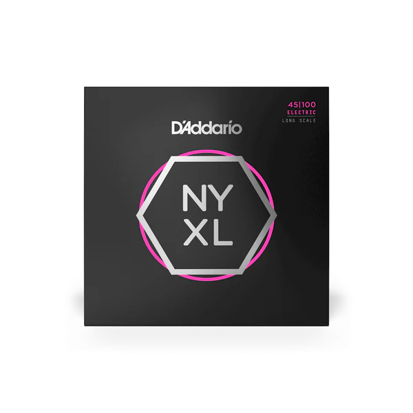 D'Addario NYXL45100 Premium Long Scale Bass Strings 45-100 Regular Light