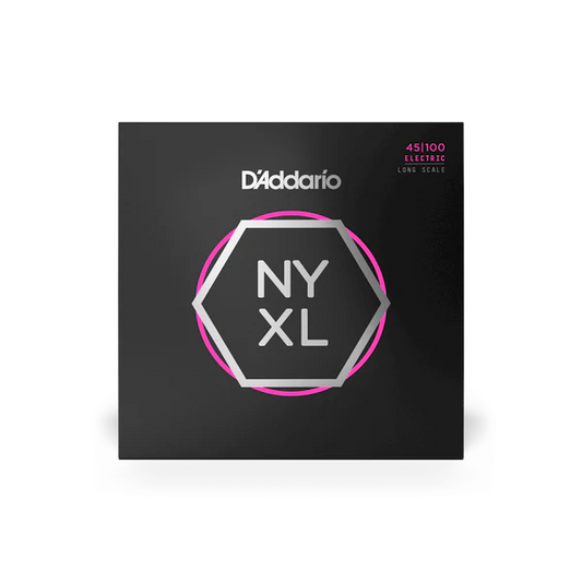 D'Addario NYXL45100 Premium Long Scale Bass Strings 45-100 Regular Light