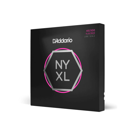 D'Addario NYXL45100 Premium Long Scale Bass Strings 45-100 Regular Light