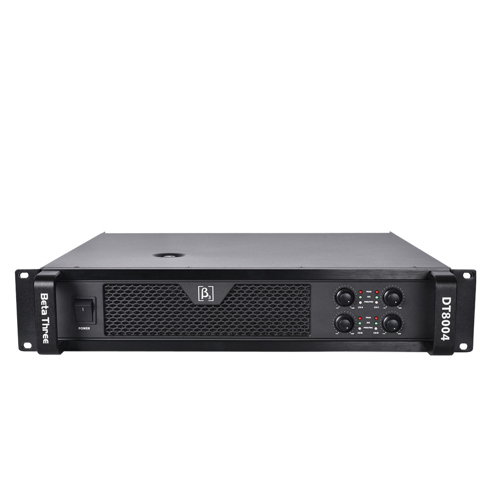 Beta3 DT8004 Professional 4-Channel Class D Power Amplifier - Deccan Retail