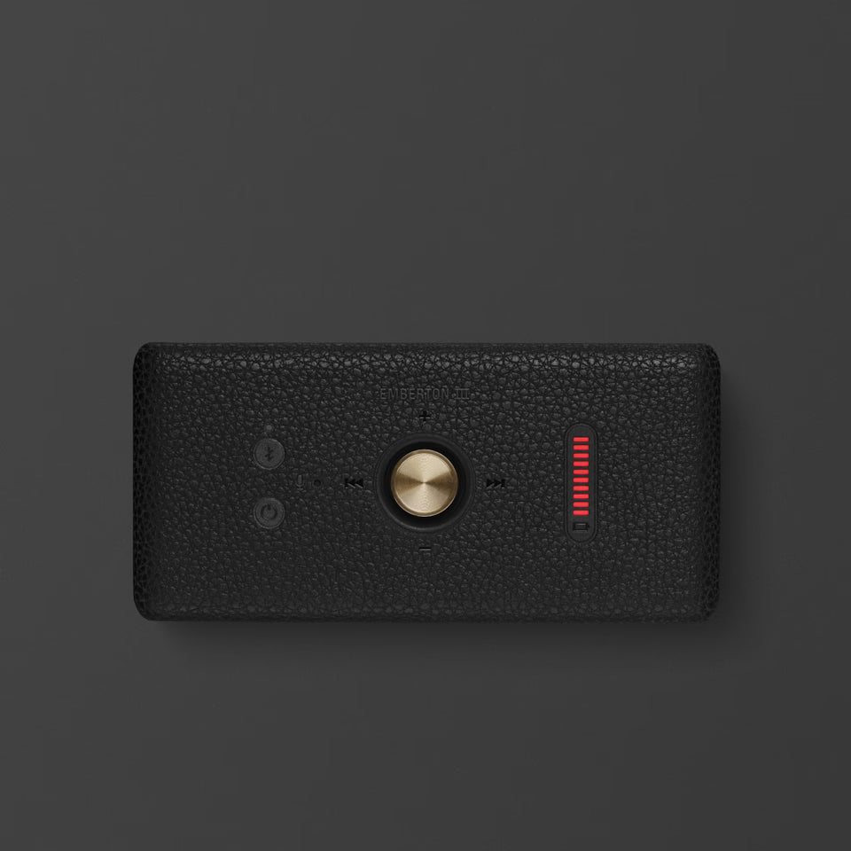Marshall Emberton III - Black & Brass