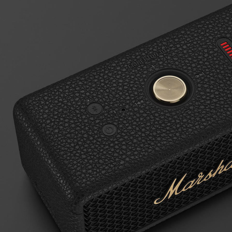 Marshall Emberton III - Black & Brass