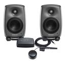 Genelec 8320APM Smart Active Monitor Stereo Bundle Pack – Dark Grey - Deccan Retail