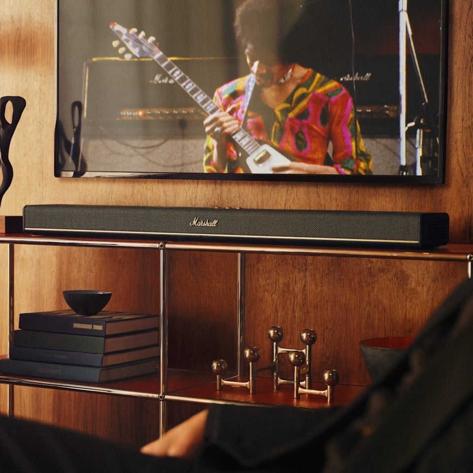 Marshall Heston 120 Dolby Atmos Soundbar – Black