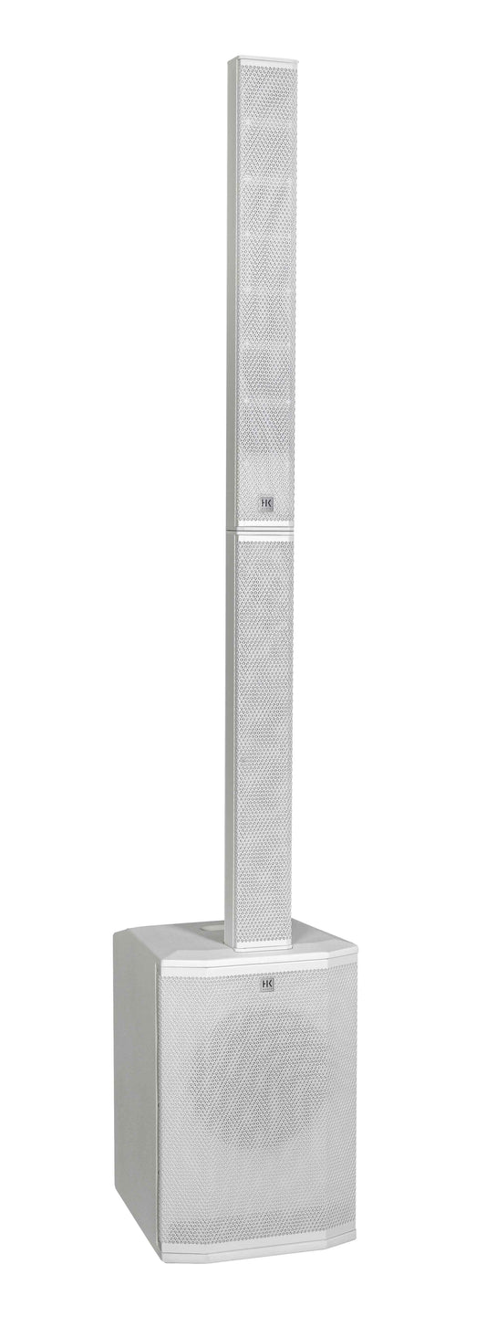 HK Audio POLAR 10 MK II 2000W Powered Column PA System with Bluetooth – White