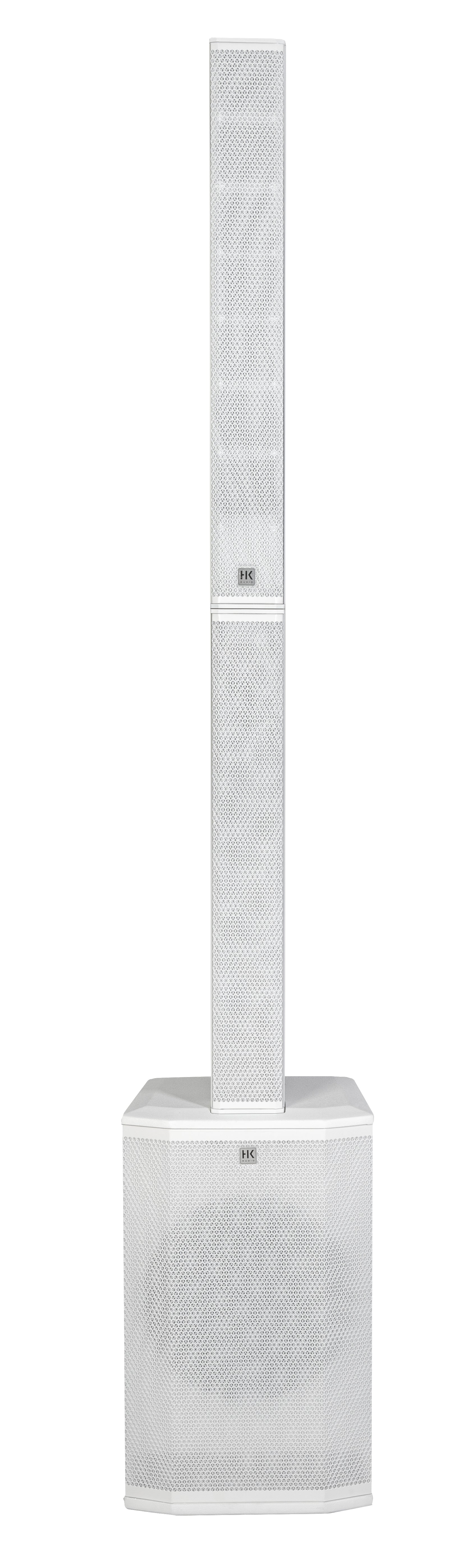 HK Audio POLAR 12 MK II Active Column PA System – White - Deccan Retail