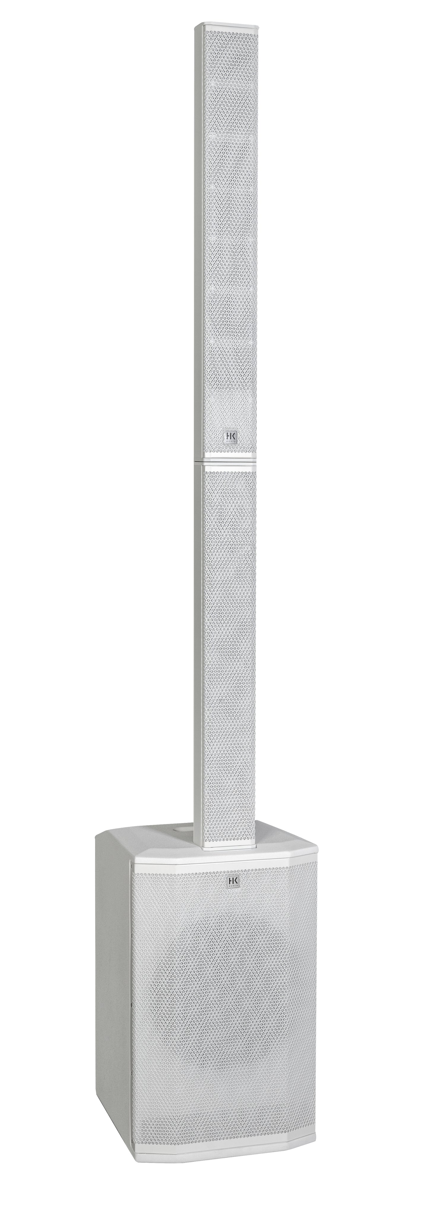 HK Audio POLAR 12 MK II Active Column PA System – White - Deccan Retail