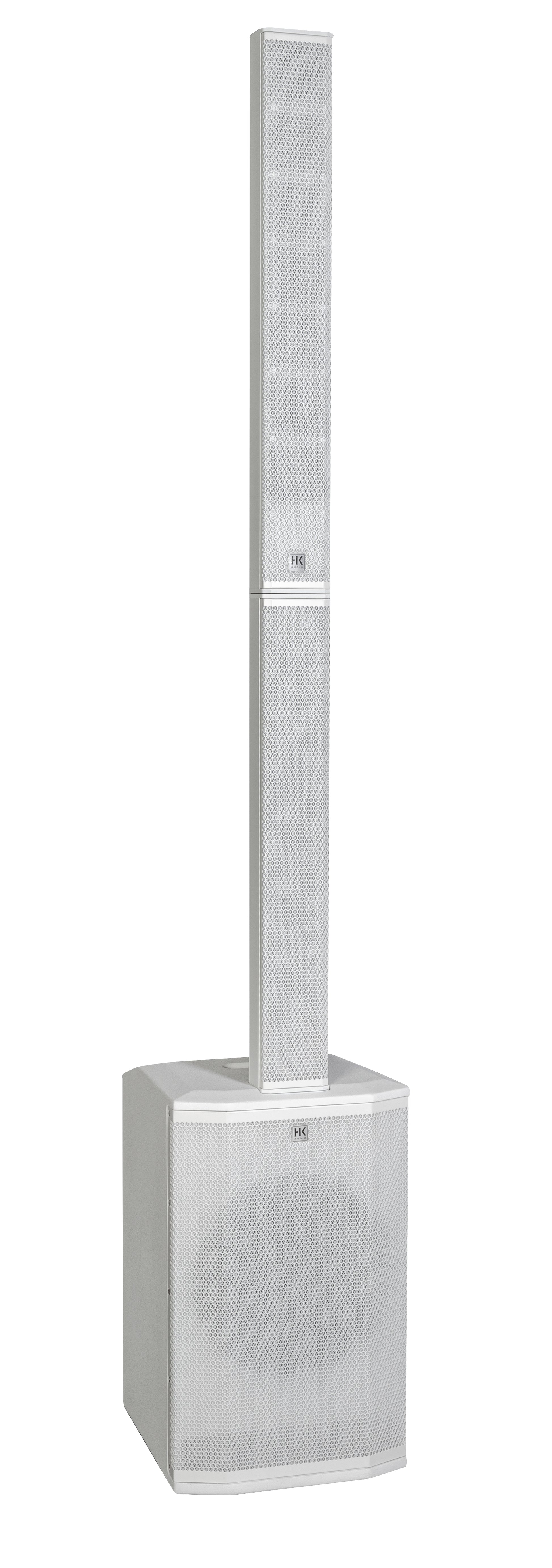 HK Audio POLAR 12 MK II Active Column PA System – White - Deccan Retail
