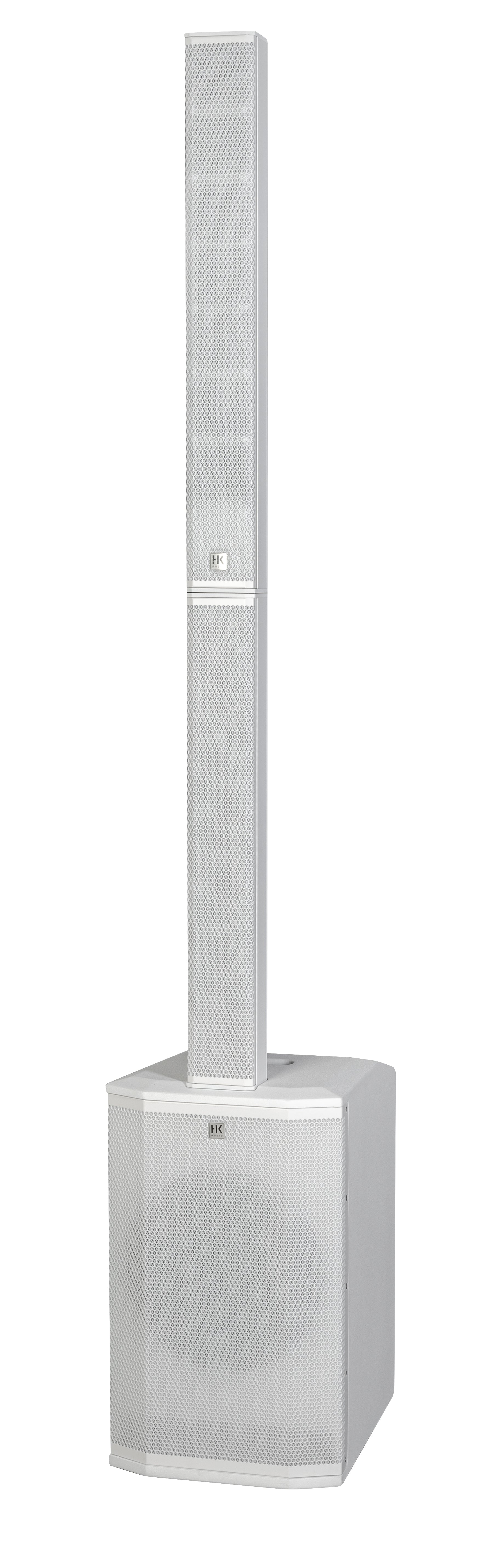 HK Audio POLAR 12 MK II Active Column PA System – White - Deccan Retail