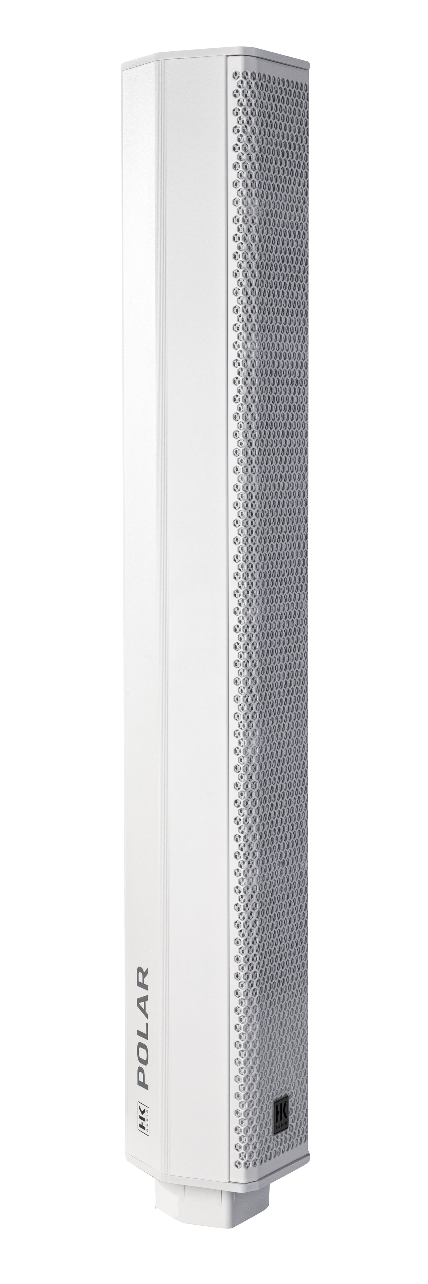 HK Audio POLAR 10 MK II 2000W Powered Column PA System with Bluetooth – White
