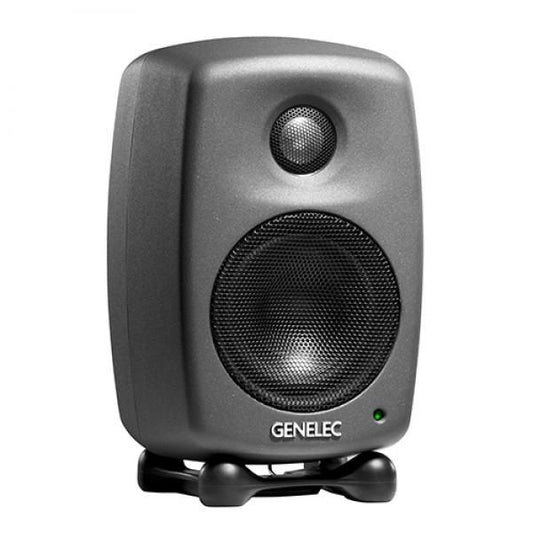 Genelec 8010A 50W Compact Active Studio Monitor Speaker – Grey - Deccan Retail