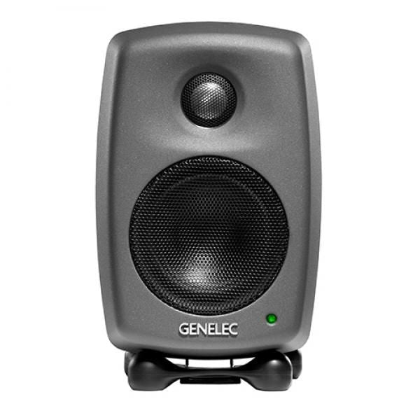 Genelec 8010A 50W Compact Active Studio Monitor Speaker – Grey - Deccan Retail